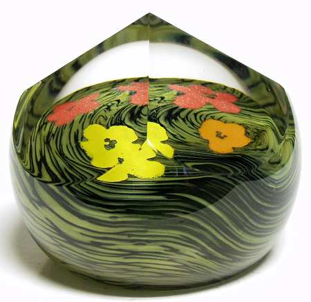 Caithness Paperweight Flowers-Modern Art Series - Boxed