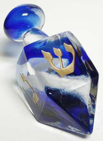 Caithness Paperweight Dreidel - Boxed