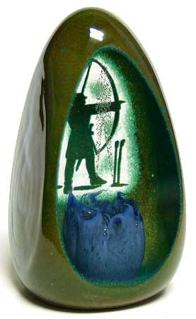 Caithness Paperweight Robin Hood - Boxed