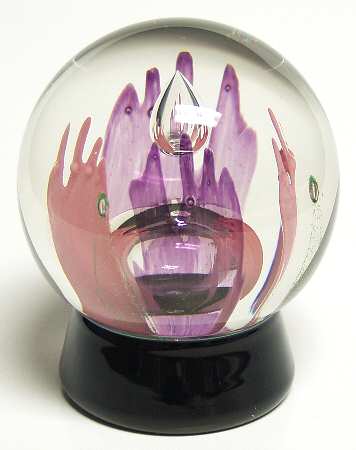 Caithness Paperweight Millennium Vision - Boxed