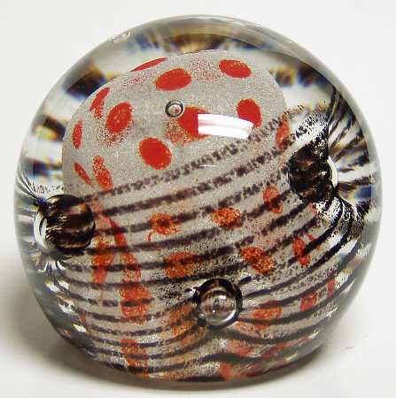 Caithness Paperweight Between The Lines - Boxed