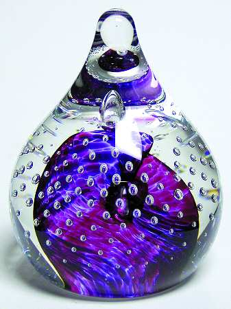 Caithness Paperweight Celebrity Fucshia - Boxed