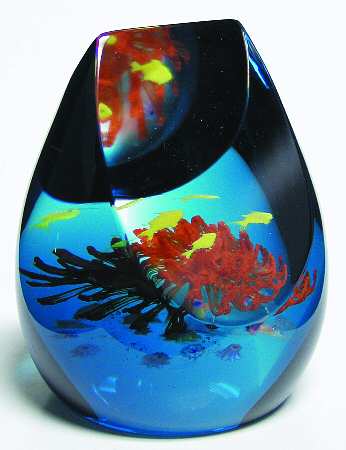 Caithness Paperweight Coral Paradise - Boxed