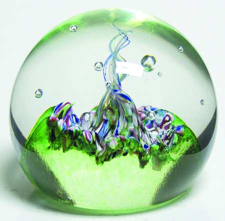 Caithness Paperweight Myriad-Royal Mint - 539 With Box