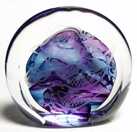 Caithness Paperweight Mermaid Quartet - Boxed