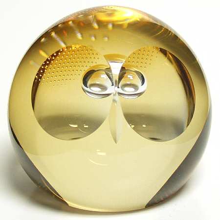 Caithness Paperweight Wise Owl-Large - Boxed