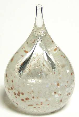 Caithness Paperweight Grace Ringstand Ivory - Boxed