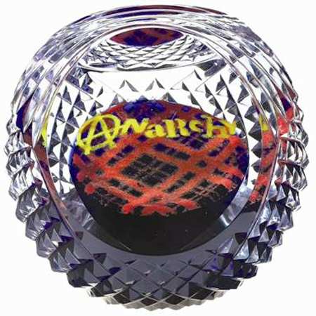 Caithness Paperweight Anarchy - With Box Bx677