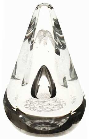 Caithness Paperweight Silver Citadel - With Box Bx679