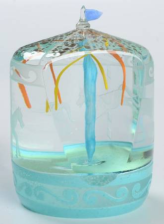 Caithness Paperweight All The Fun Of The Fair - With Box Bx758