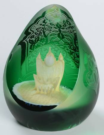 Caithness Paperweight Far Pavilion - With Box Bx741