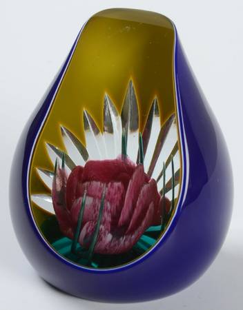 Caithness Paperweight Caribbean Sunrise - With Box Bx738