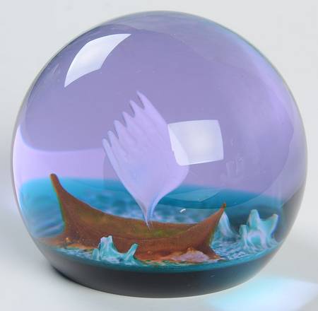 Caithness Paperweight Argo - Boxed