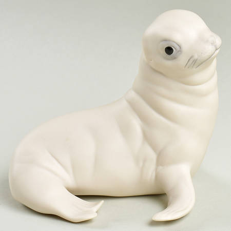 Cybis Figurines Baby Harp Seal-Arctic Pup - No Box