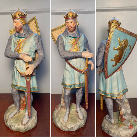 Cybis Figurines Sir Henry The Knight - No Box