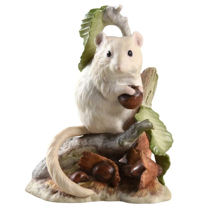 Cybis Figurines Dormouse-Maxine (White) - No Box