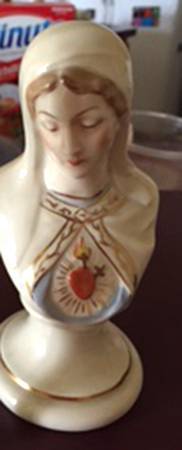 Cybis Figurines Madonna-Sacred Heart - No Box