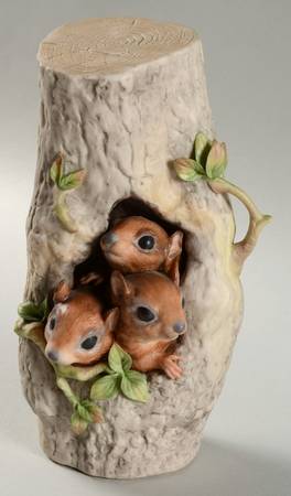 Cybis Figurines Squirrels High Rise - No Box