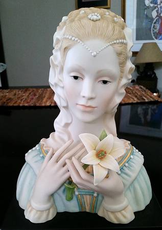 Cybis Figurines Madonna W/Lily - No Box