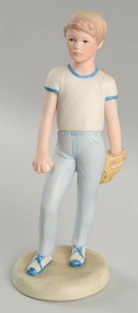 Cybis Figurines Baseball Player - No Box
