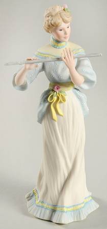 Cybis Figurines Felicia, Flutist - No Box