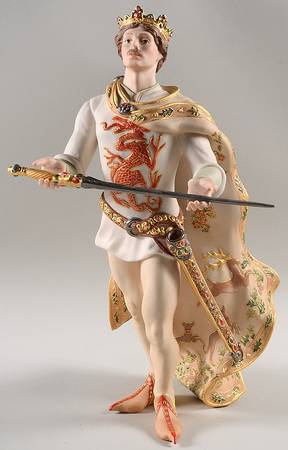 Cybis Figurines King Arthur - No Box