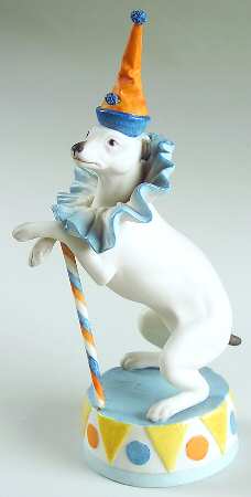 Cybis Figurines Dandy-The Dancing Dog Circus - No Box