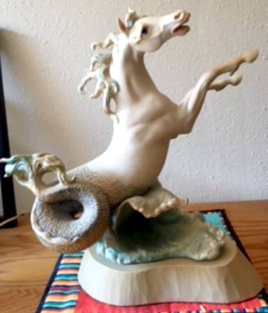 Cybis Figurines Sea King's Steed-Oceania - No Box