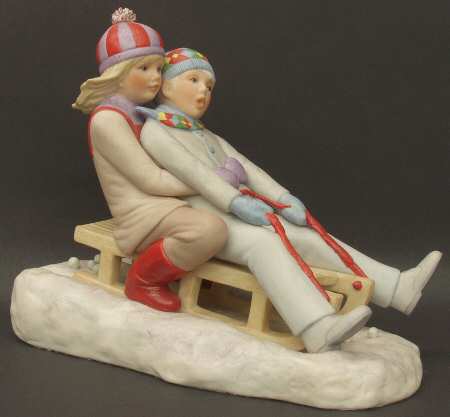 Cybis Figurines Nancy And Ned - No Box