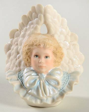 Angel Ornaments 1986 Angel Ornament-Blue - Boxed