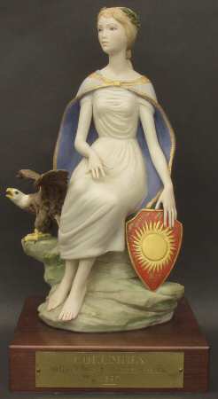 Cybis Columbia Figurines 1887 - No Box Nb1887