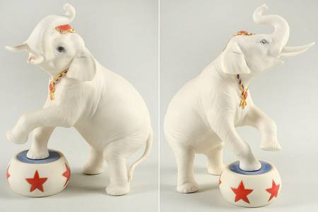 Cybis Figurines Phineas-Circus Elephant - No Box