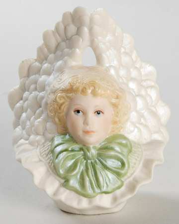Angel Ornaments 1986 Angel Ornament-Green - Boxed