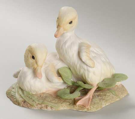 Cybis Figurines Buttercup & Daffodil Ducklings - No Box