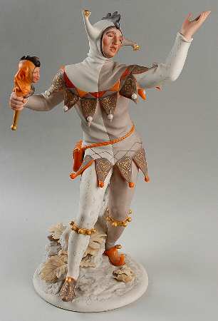 Cybis Figurines Court Jester - No Box