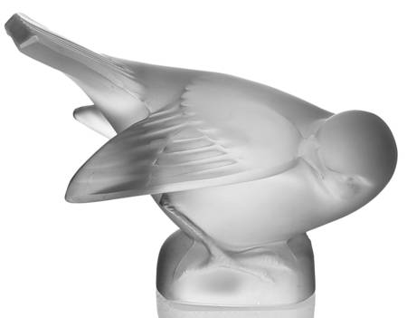 Birds Sparrow Head Under Wing-Frosted - Boxed
