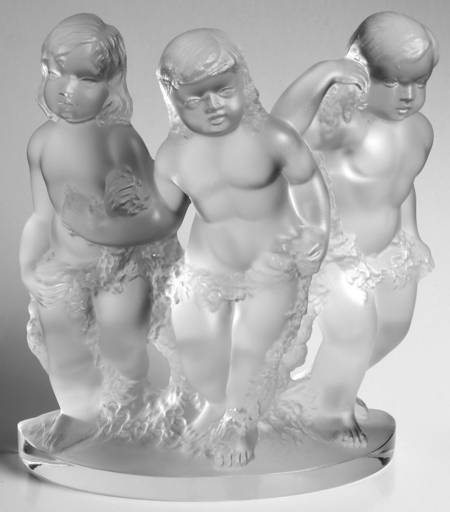 Religious Long Hair Cherubs-Luxembourg - No Box
