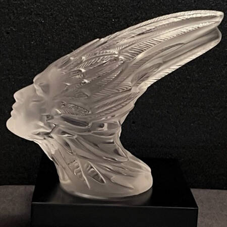 Lalique Figurines & Paperweights Phoenix - Indian Chief Head - With Box