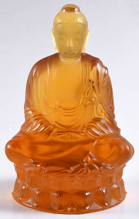 Religious Buddha - Amber - Boxed