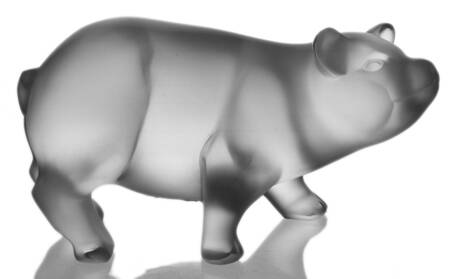 Animals-Domestic Piggy - Clear - Boxed