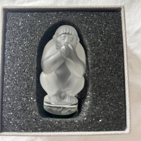 Animals Wild Wise Monkey - Speak No Evil - Boxed