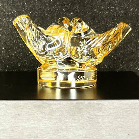 Birds Colombes (Love Birds) Seal Gold Luster - With Box