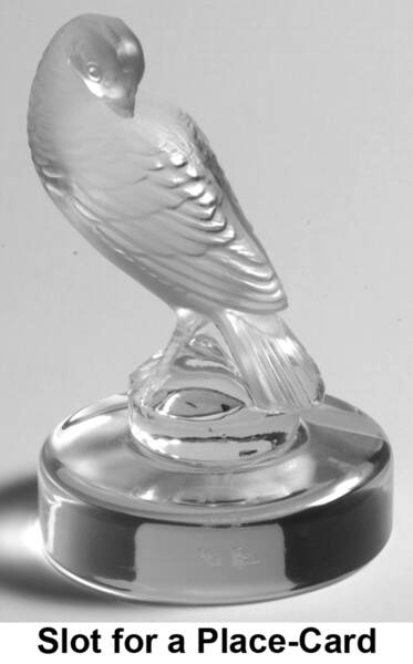 Birds Turtledove - Placecard Holder - Boxed