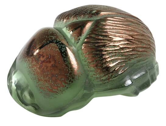 Insects & Butterflies Scarab Altise-Light Green/Bronze - Boxed