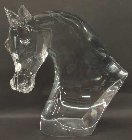 Animals-Domestic Horse Head Sculpture - No Box