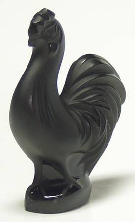 Birds Rooster - Black - No Box