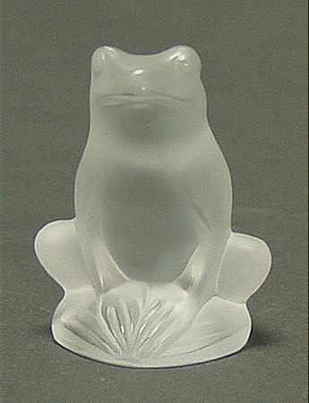 Animals - Other Frog Sitting - Clear - No Box