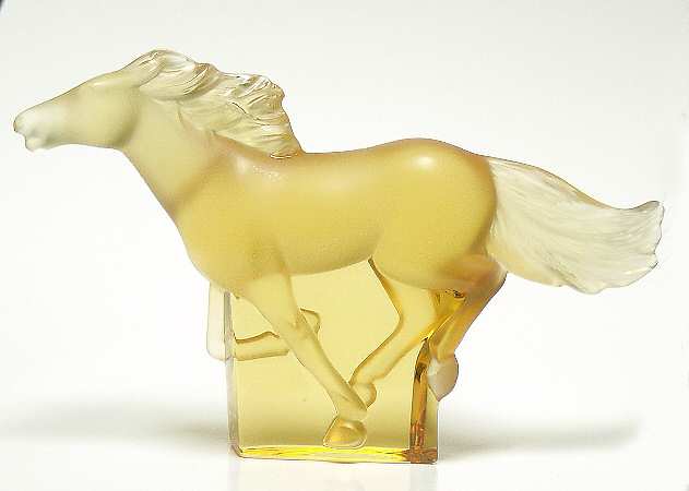 Animals-Domestic Kazak Horse - Gold Galloping - Boxed