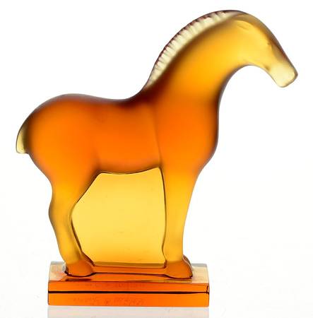 Animals-Domestic Tang Horse - Amber - Boxed