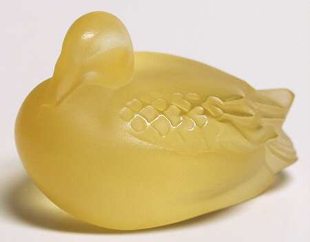 Birds Sleepy Duck - Gold - Boxed